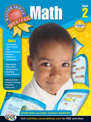 cover image of Math, Grade 2